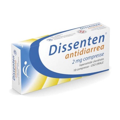 DISSENTEN ANTIDIARREA*10CPR2MG