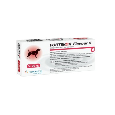 FORTEKOR FLAVOUR*56CPR 5MG