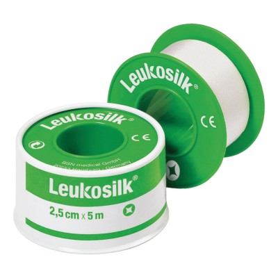 LEUKOSILK-CER MUTUA 500X2,5CM