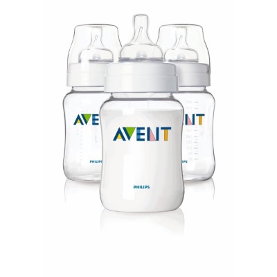 AVENT BIB 260ML 3PZ
