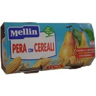 OMOG MELLIN PERA/CRL 2X100G