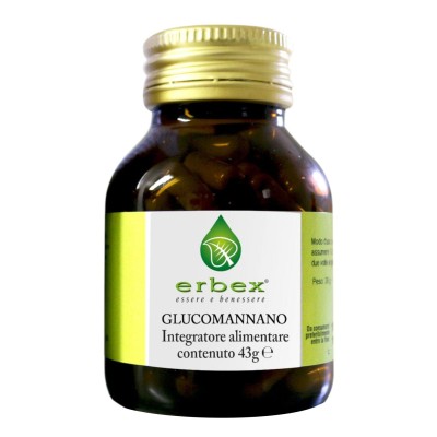 GLUCOMANNANO 100CPS 430MG ERBEX