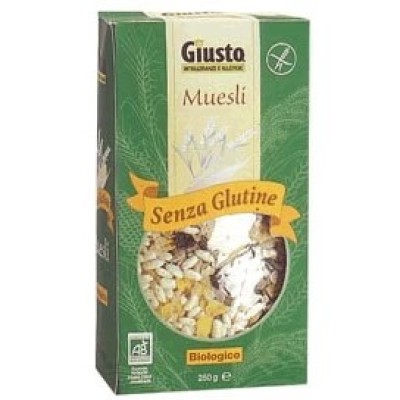 GIUSTO S/G MUESLI 250G