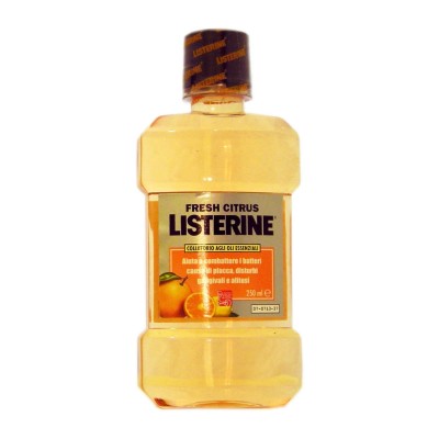 LISTERINE FRESH CITRUS 250ML