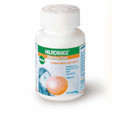 HALIBORANGE CHEWING GUM 50CPR