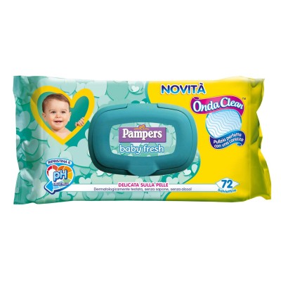 PAMPERS BABY FRESH NUOVA LO72P