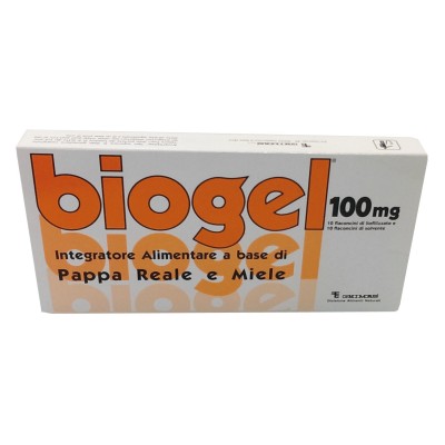 BIOGEL 100 MG 10FLAC+10FLAC