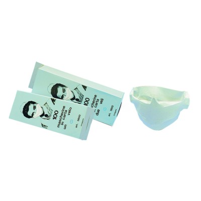 MASCHERA CARTA 1VELO MON 100PZ