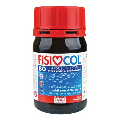 FISIOCOL OMEGA 3 80CPS 1383MG