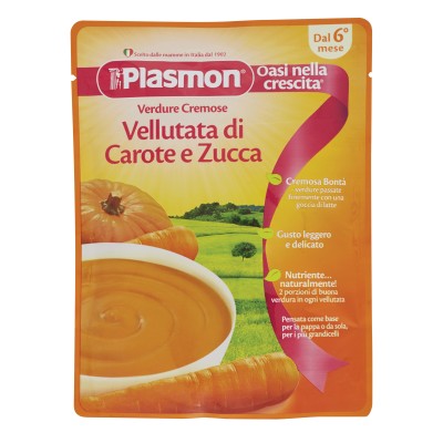 PLASMON POUCHES VELLUT CAR/ZUC