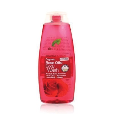 DR ORGANIC ROSE BODY WASH250ML