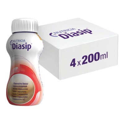 DIASIP CAPPUCCINO 4X200ML