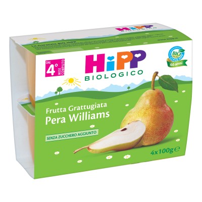 HIPP GRATTUGIA PERA WILL 4X100G