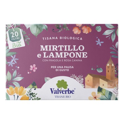 TISANA MIRTILLO E LAMPONE BIO