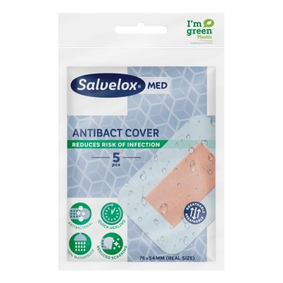 SALVELOX MED ANTIBACTCOVER 5P