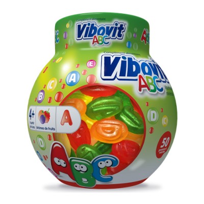 VIBOVIT ABC CARAM GOMM 50PZ