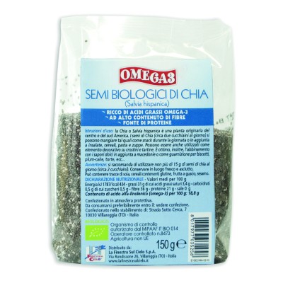 SEMI CHIA BIO 150G OMEGA 3