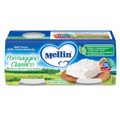 MELLIN-FORMAGGINO 2X80G