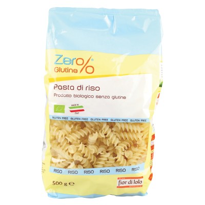 ZERO%GLUT PASTA RISO FUSILLI FDL