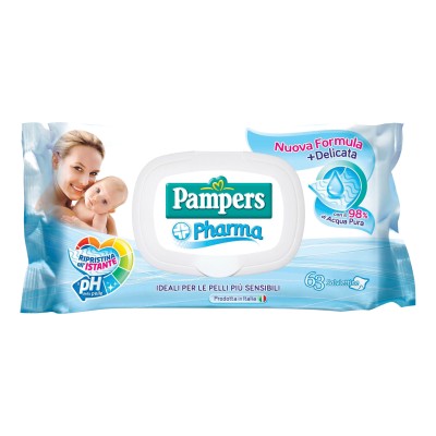 PAMPERS PHARMA SALV SENS 63PZ