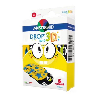 DROP CER MAID 3D BOYS 7X5CM 5PZ