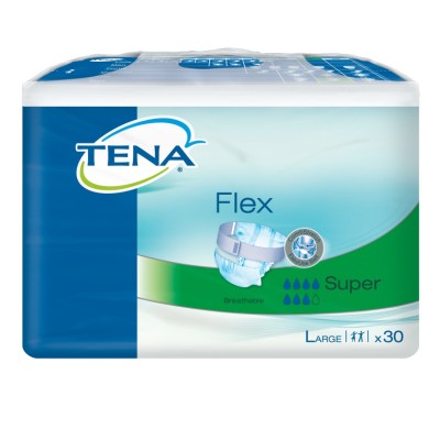 TENA FLEX SUPER PANN L 30PZ