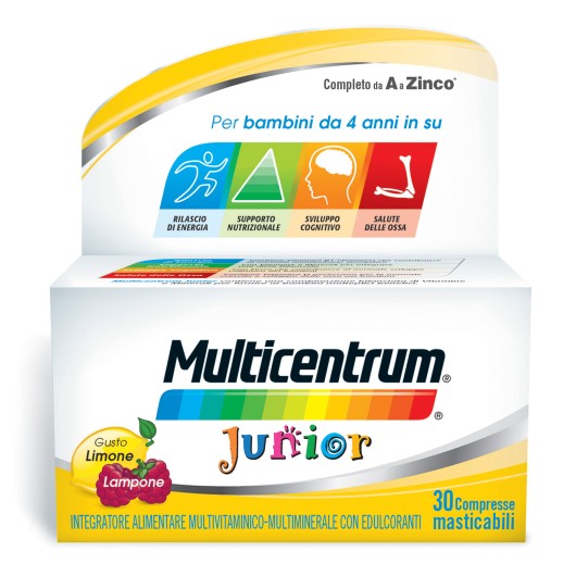 Multicentrum Junior 30cpr - scadenza prodotto 01/27