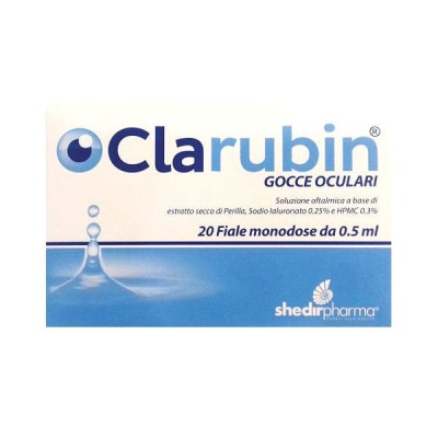 CLARUBIN GTT OCULARI 20F MONOD