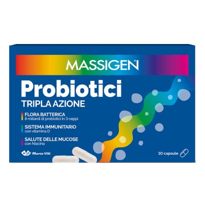 MASSIGEN PROBIOTICI 10CPS PP