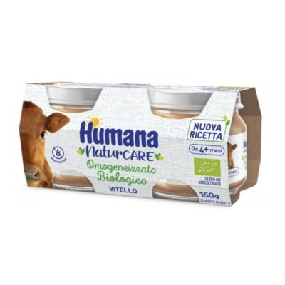 HUMANA OMOG VITELLO BIO 2X80G