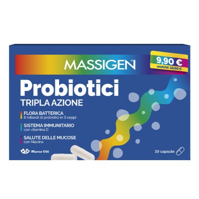 MASSIGEN PROBIOTICI 10CPS 24OS