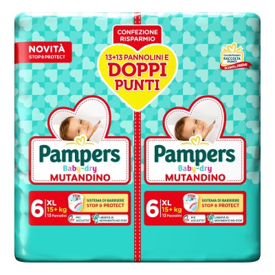 PAMPERS BD MUT XL DUO 26PZ