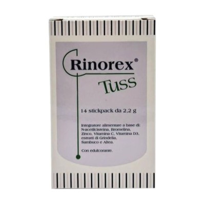 RINOREX TUSS 14STICKPACK