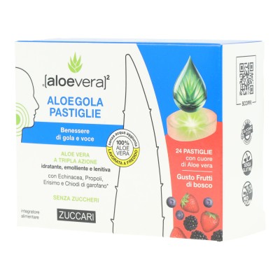 ALOEGOLA FRUTTI ROSSI 20PAST