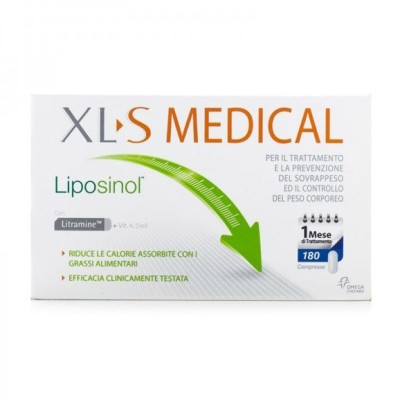 XLS MEDICAL LIPOSINOL 180CPS P