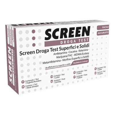 SCREEN DROGA TEST SUPERF POLV