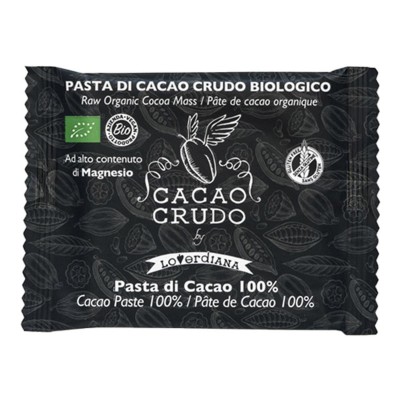 TAVOLETTA CACAO 100% CRUDO BIO 3