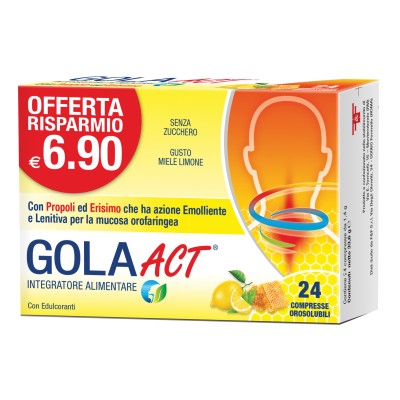 GOLA ACT MIELE LIMONE 24CPR