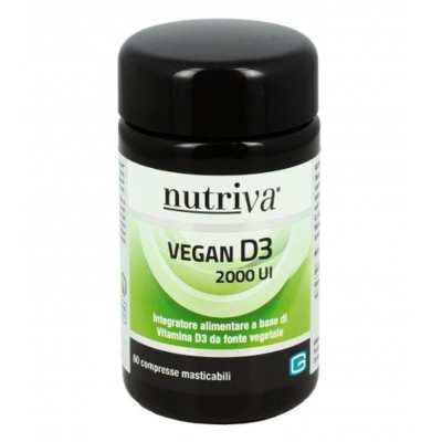 Nutriva Vegan D3 60cpr 2000ui