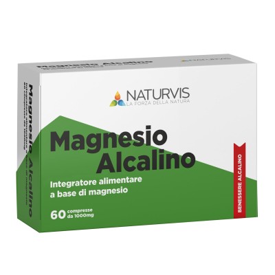 MAGNESIO ALCALINO 60CPR NATURVIS