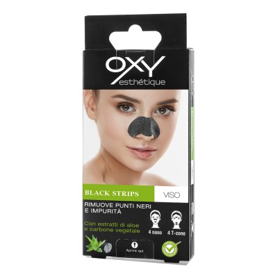 OXY BLACK STRIPS 8PZ