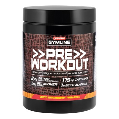 GYMLINE PRE WORKOUT STRAW/PINE