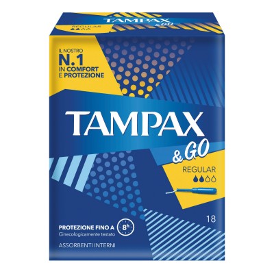 TAMPAX &GO REGULAR 18PZ 8422