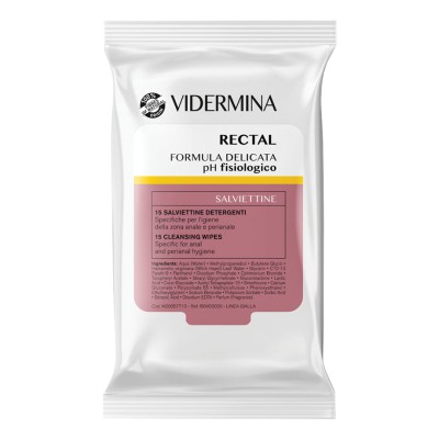 VIDERMINA RECTAL SALVIETTE 15PZ