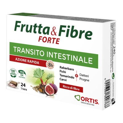 FRUTTA & FIBRE FORTE 24CUBETTI 