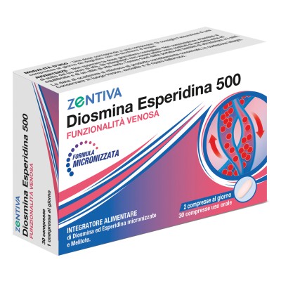 DIOSMINA ESPERIDINA 500 30CPR