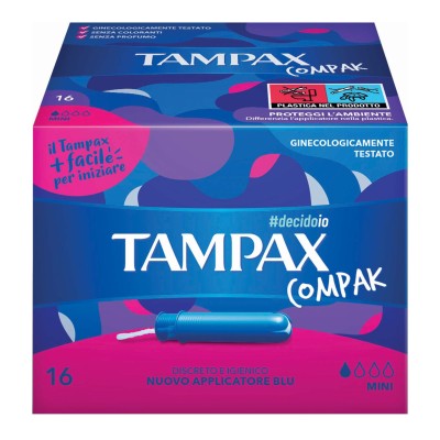 TAMPAX COMPAK MINI 16PZ 0790