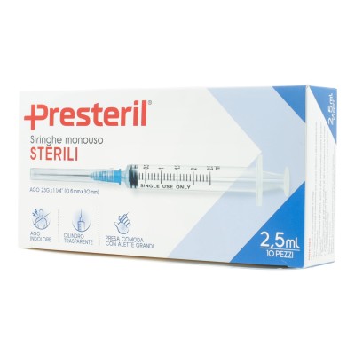 MEDIPRESTERIL SIRINGA 2,5ML