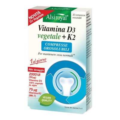 VITAMINA D3(2000U.I.)+K2 30CPR