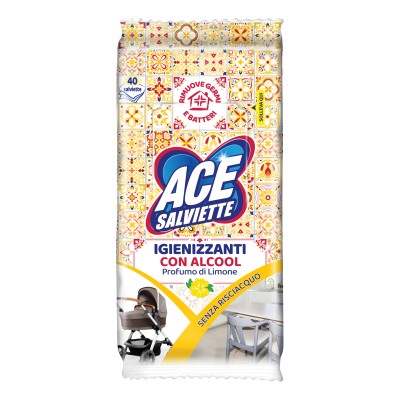 ACE SALVIETTE IGIEN SGRAS 40PZ